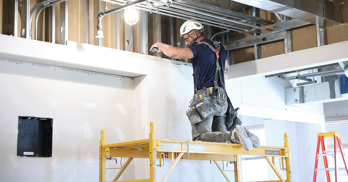 Fire-Resistant Drywall Installation