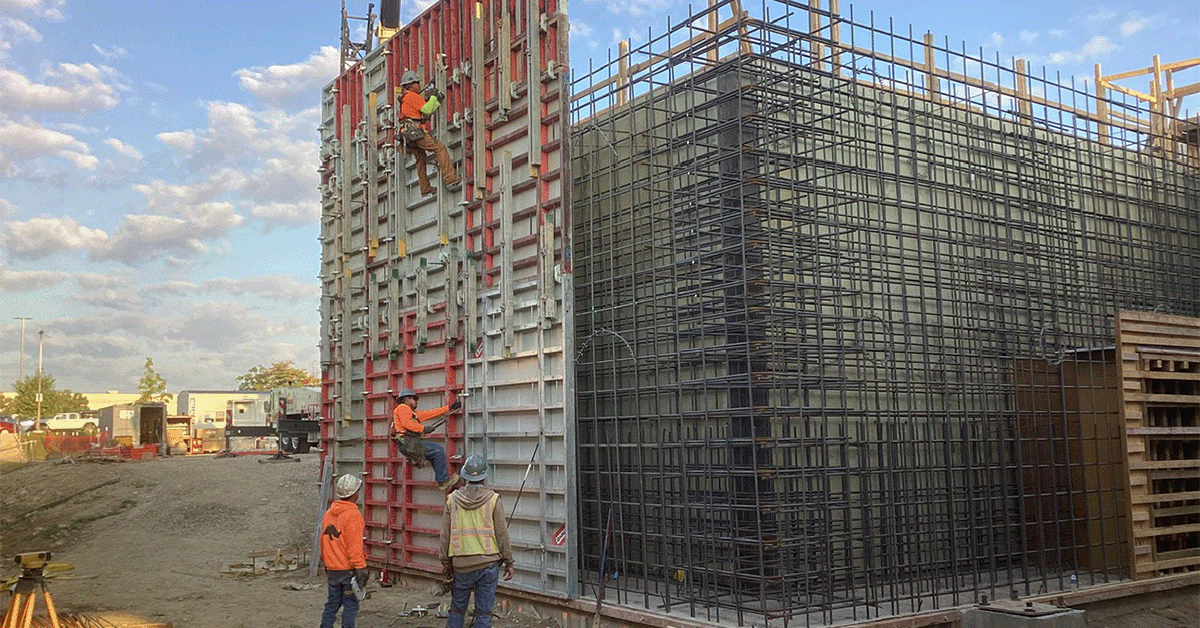 Concrete Vault for Industrial NDT