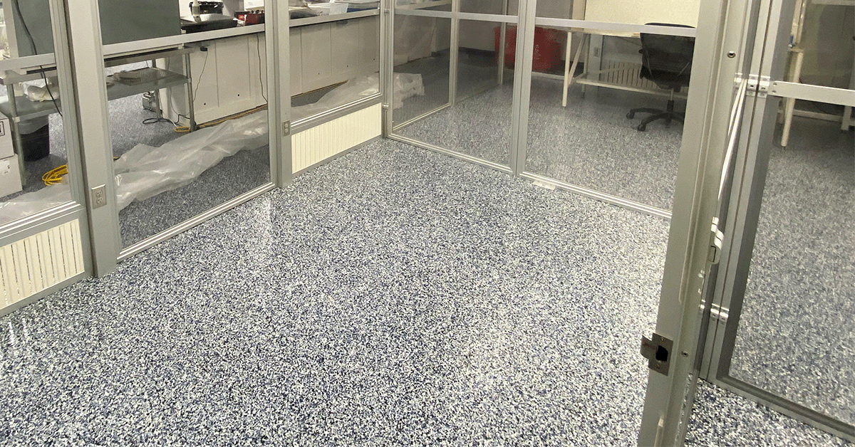 Specialized Epoxy Floor for Cleanroom