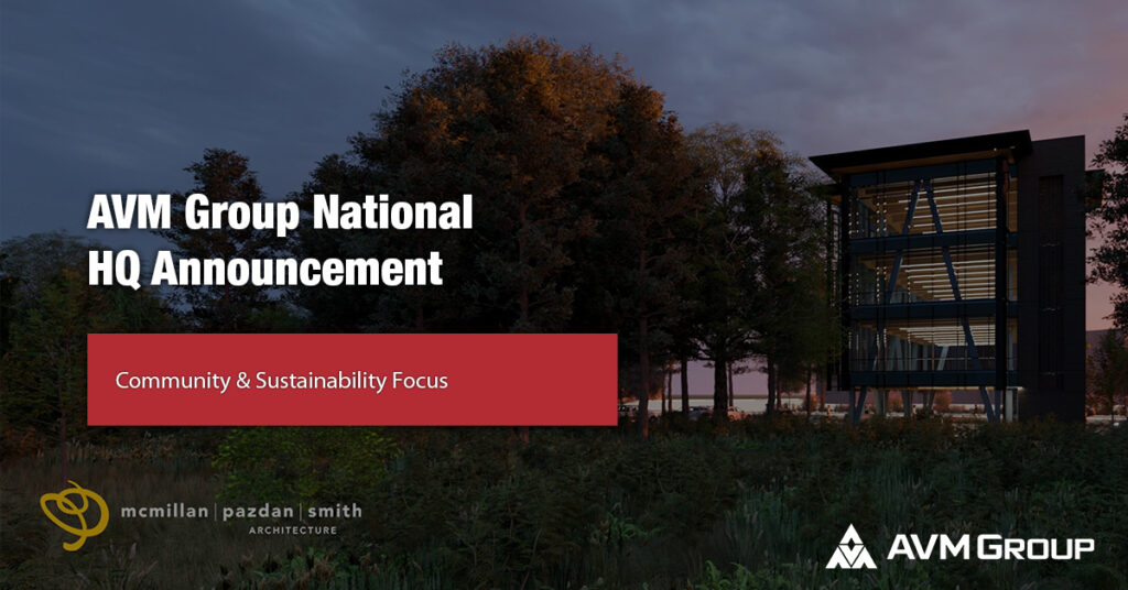 Blog Thumbnail showing a rendering of the new AVMP Group office in Mt. Pleasant, SC.